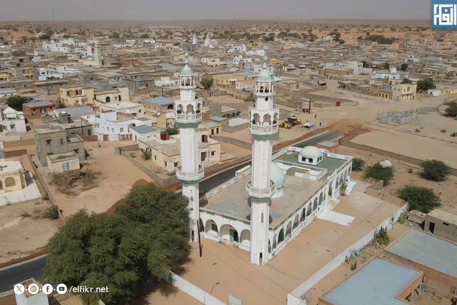 صورة لأحد مساجد مدينة النباغية