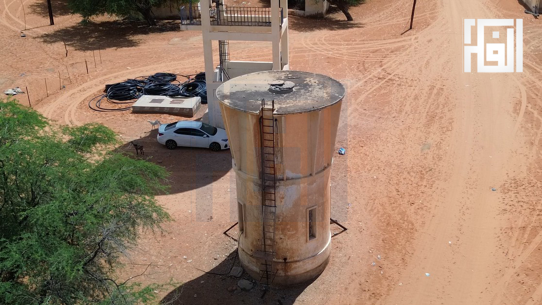 الصورة 04 الخزان الذي شيده المستعمر كأول خزان للمياه بالمنطقة 